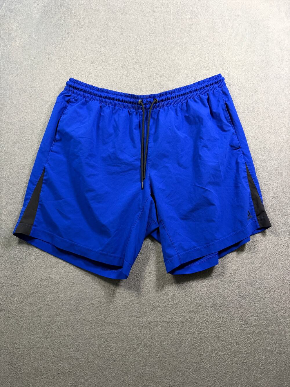 Reebok Men's Royal Blue Speedwick Athletic Gym Training Running Shorts Size 2XL